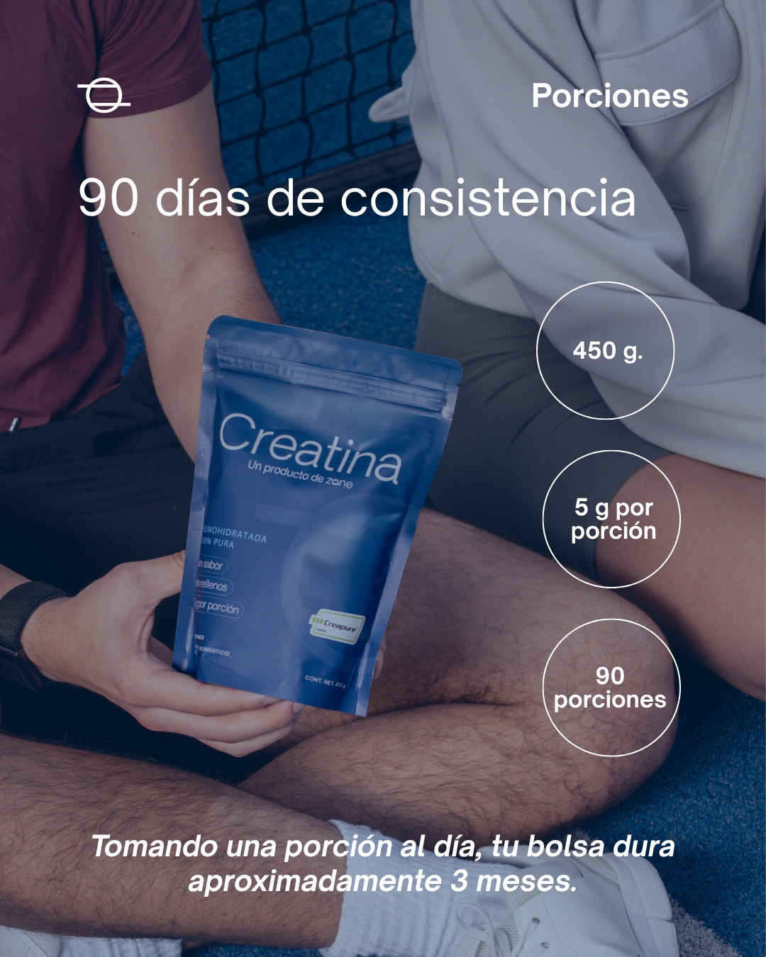 Zone Creatina Monohidratada Creapure®